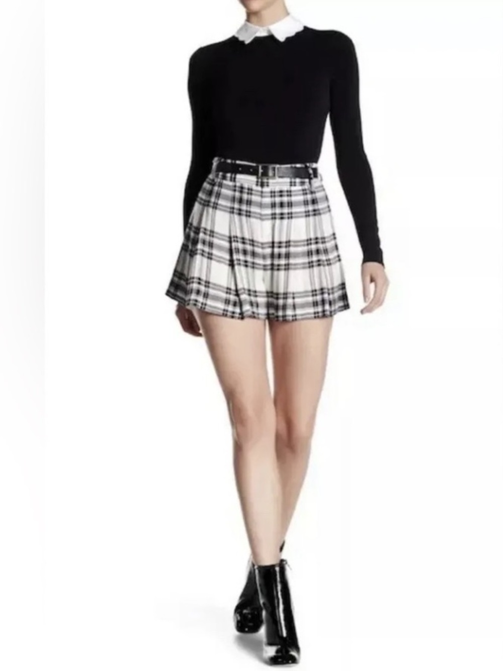 Alice + Olivia Scarlet Flutter Shorts